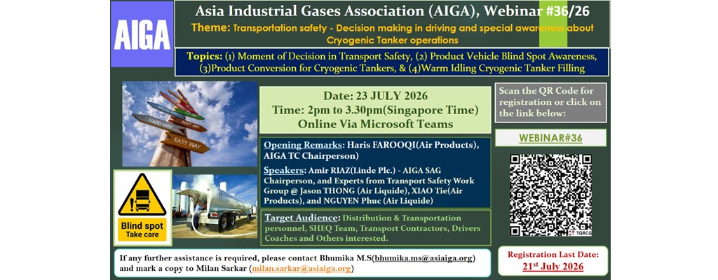 Flyer AIGA Webinar # 36 - Transport Safety Topics