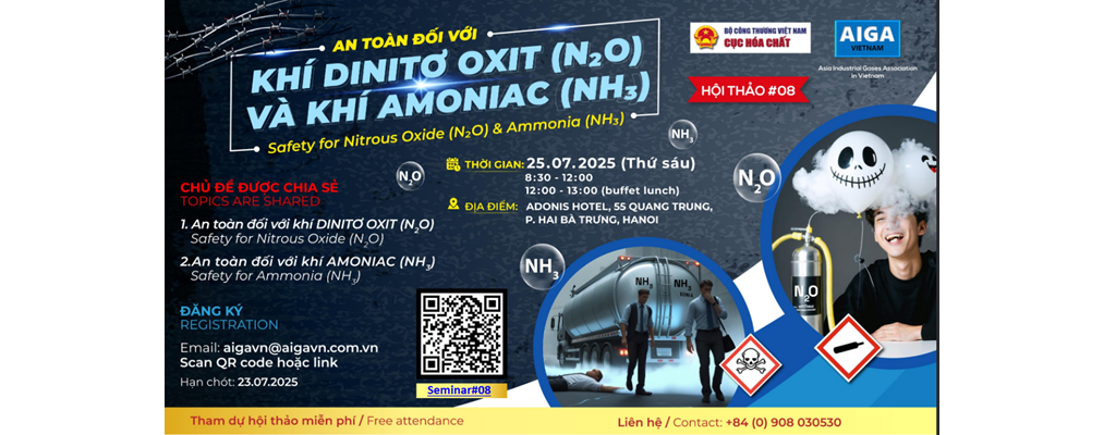 AIGAVN Invitation Saminar#08 Safety for N2O & NH3
